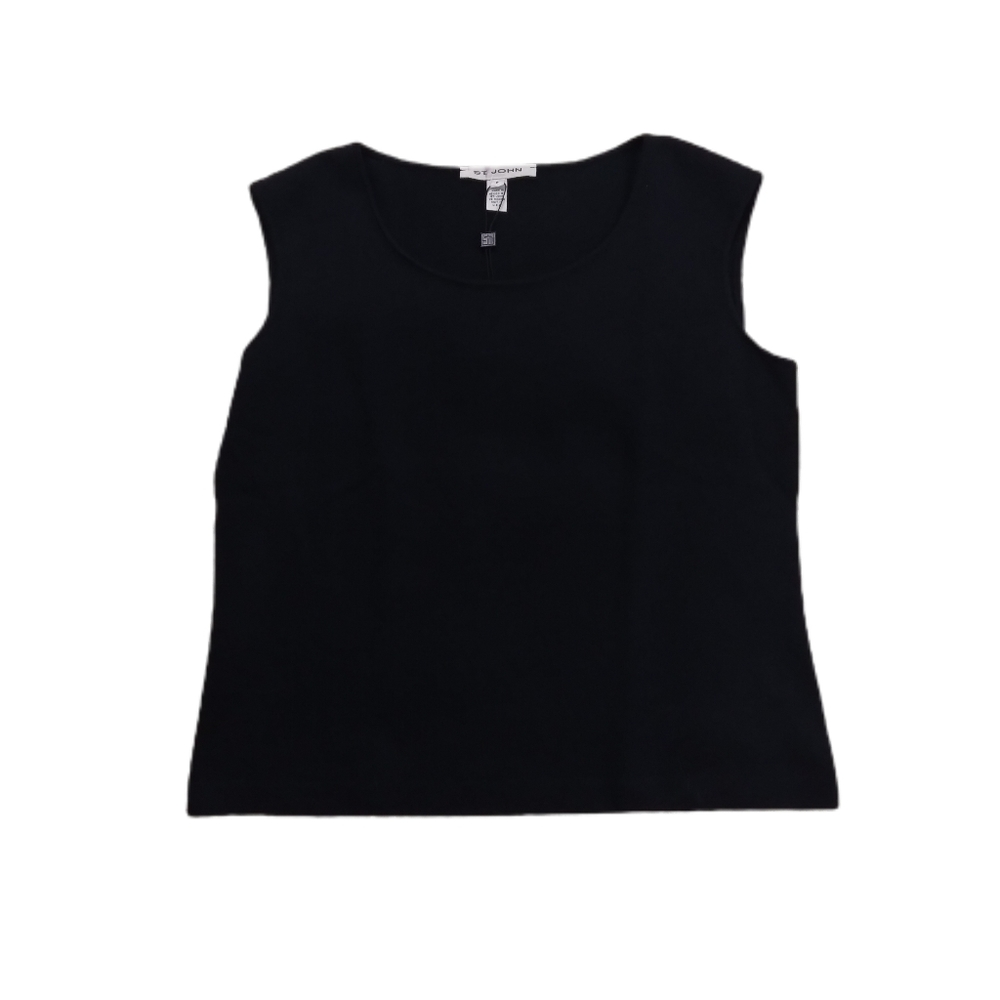 NWT St. John Wool Blend Round Neck Knit Tank